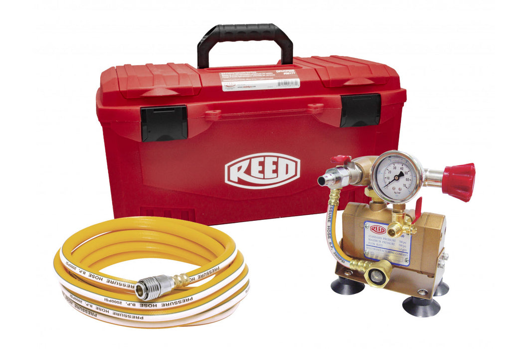 Reed Drill-Powered Hydrostatic Test Pump