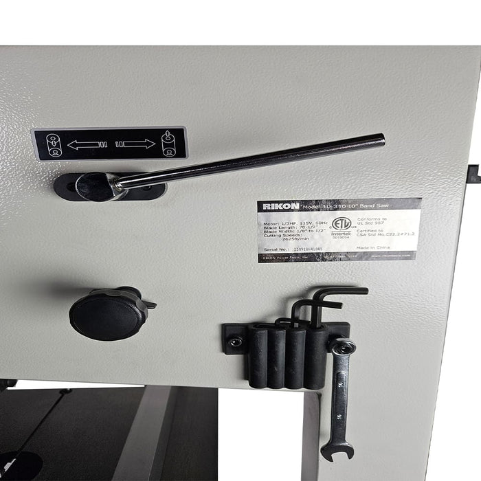 Rikon Model 10-310: 10” Bandsaw with Stand