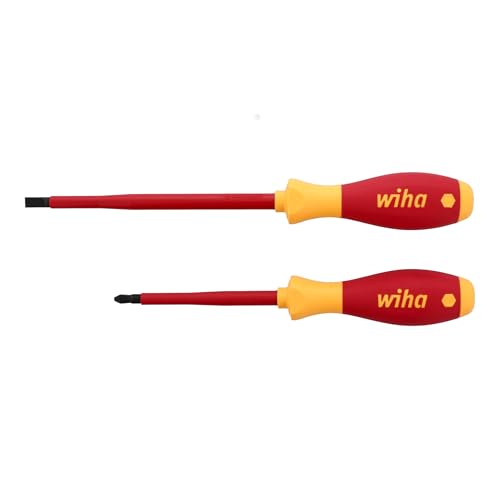 2 pc Insulated Slotted/Phillip Screwdriver Set