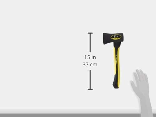Truper 30515 1-1/2-Pound Camp Axe, Fiberglass Handle, 14-Inch