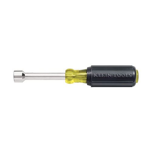 Klein Tools 630-1/4 1/4-Inch Nut Driver 3-Inch Shaft Cushion-Grip