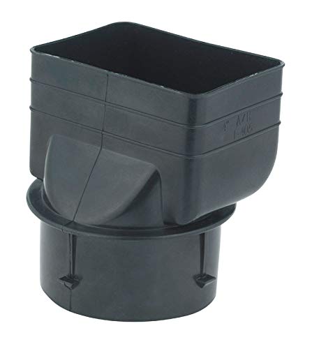 Mutual Industries Downspout Adapter, 3" x 4" x 4"