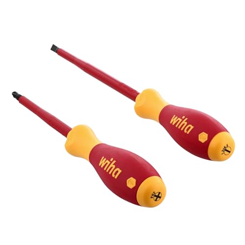 2 pc Insulated Slotted/Phillip Screwdriver Set