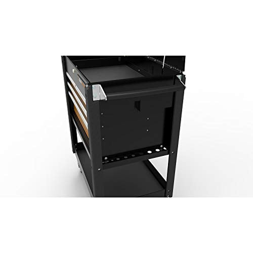 GEARWRENCH 33" 4 Drawer Black & Orange Utility Cart - 83168