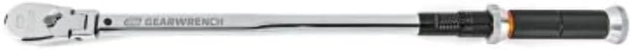 GEARWRENCH 1/2" Drive 120XP Flex Head Micrometer Torque Wrench 30-250 ft/lbs.