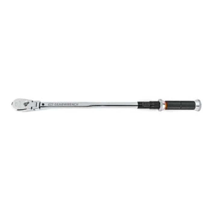GEARWRENCH 1/2" Drive 120XP Flex Head Micrometer Torque Wrench 30-250 ft/lbs.