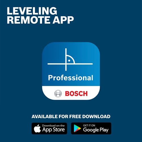 BOSCH GCL165-82CGL 12V Max Connected Green-Beam Cross-Line Laser with Plumb Points, Bluetooth, IP65 Durability, 125 Ft Range, VisiMax Technology, Includes 12V Battery & Charger and Magnetic Mount