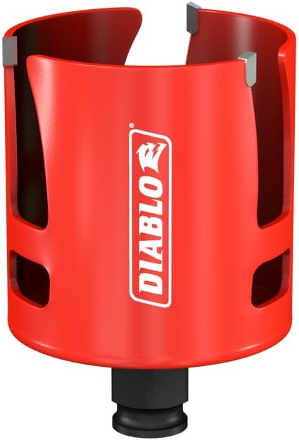 Diablo Demo Demon Carbide Teeth Rough - In Hole Saw - Compatible with SnapLock Plus Mandrel System - 2-3/4" Diameter, 2-3/8" Length - DHS2750CTR