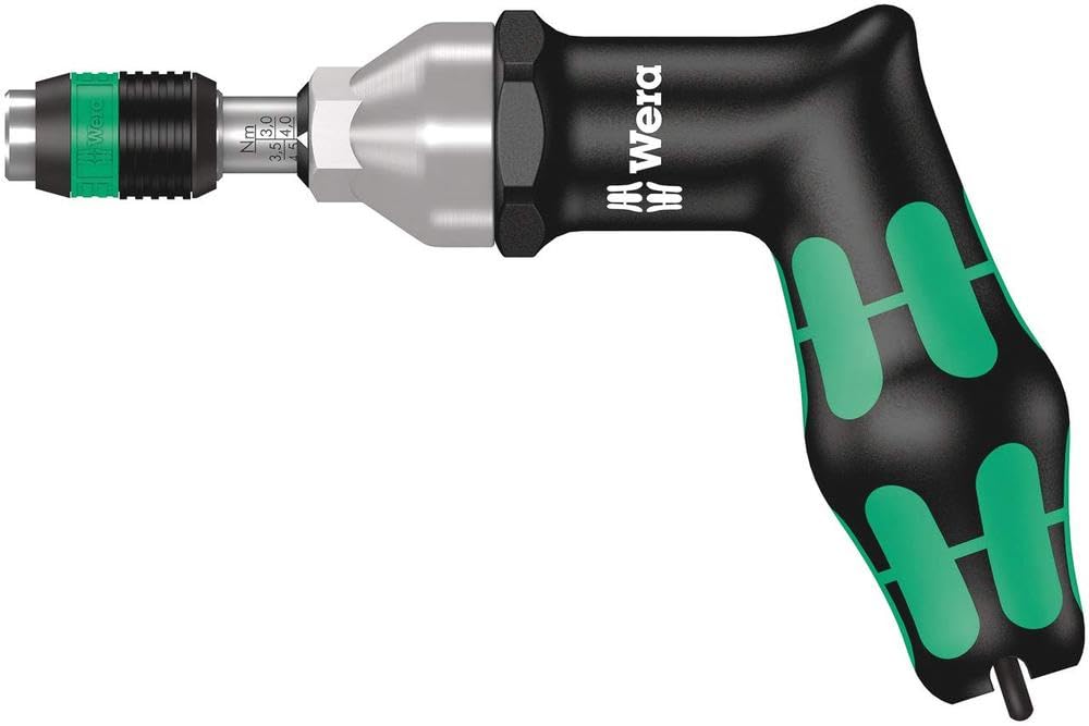 Wera Tools (05074702001) Kraftform 7442 Hexagon Torque Screwdriver, 1/4" Head, 3.0-6.0 Nm Variable Torque Adjustment Range