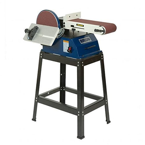 RIKON Professional Power Tools 6” x 48” Belt with 10” Disc Sander, 50-122