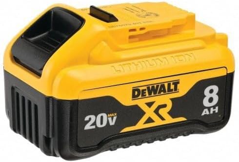 DEWALT (DCB208-2) 20V MAX XR Batteries, 8.0-Ah (Pack of 2)