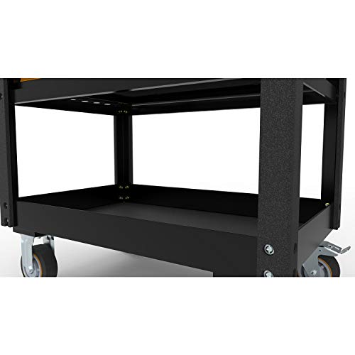 GEARWRENCH 33" 4 Drawer Black & Orange Utility Cart - 83168