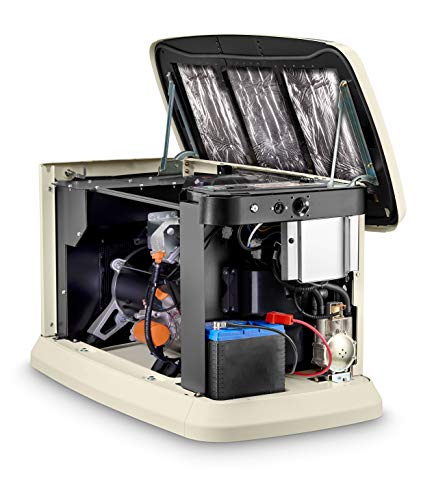 Generac 7172 Guardian 10kW Home Standby Generator – 100-Amp Transfer Switch, Aluminum Enclosure, Wi-Fi Enabled, G-Force Engine
