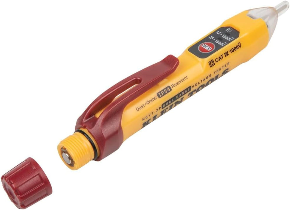 Klein Tools NCVT2P Dual Range Non-Contact Voltage Tester 12 - 1000V AC