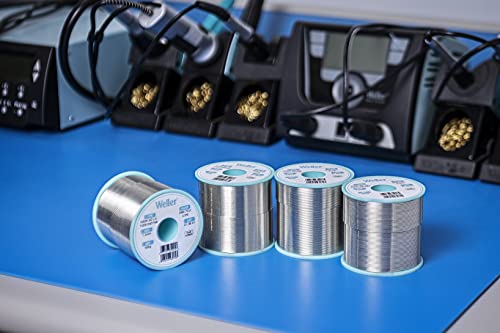 Weller WSW SCN M1 (T0051404699) Solder Wire, Dia: 1.0 mm / 0.039 in, Wt: 100 g / 3.527 oz, Alloy Sn99.3Cu0.6Ni0.05, Flux content 3.5%