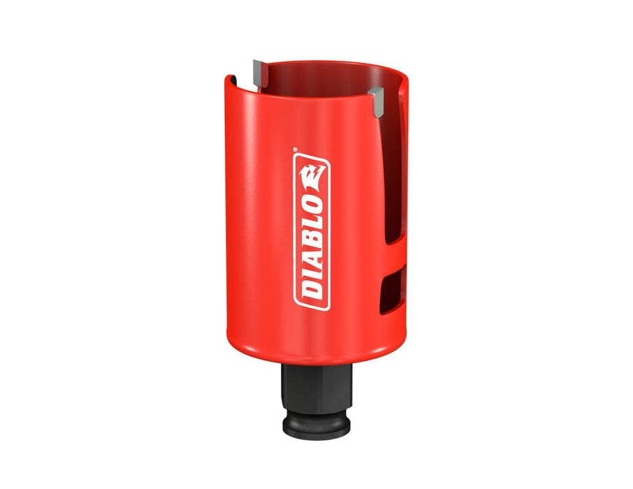 Diablo Demo Demon Carbide Teeth Rough - In Hole Saw - Compatible with SnapLock Plus Mandrel System - 2" Diameter, 2-3/8" Length - DHS2000CTR