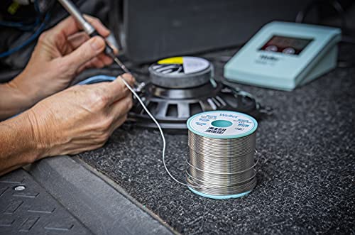 Weller WSW SCN M1 (T0051404699) Solder Wire, Dia: 1.0 mm / 0.039 in, Wt: 100 g / 3.527 oz, Alloy Sn99.3Cu0.6Ni0.05, Flux content 3.5%