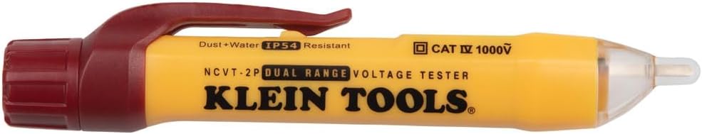 Klein Tools NCVT2P Dual Range Non-Contact Voltage Tester 12 - 1000V AC