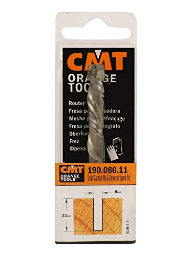 Cmt Up & Down Cut Spiral Bit 3/8 In.