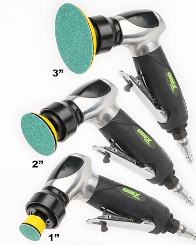 Grex - AOS368K - Air Powered 105° Angle Random Orbital Sander Kit