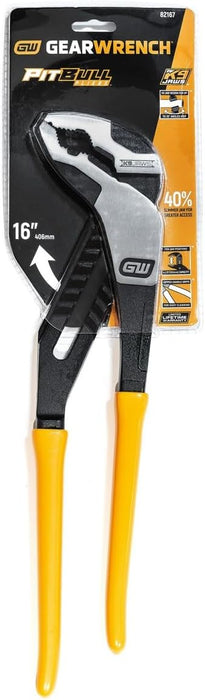 GEARWRENCH 16 Inch V-Jaw Dipped Handle Tongue and Groove Plier - 82167