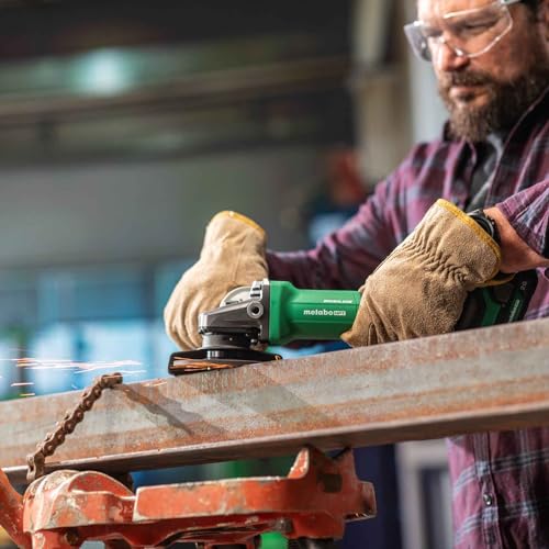 Metabo HPT 18V MultiVolt� 4-1/2-Inch Cordless Angle Grinder, Tool Only - No Battery, Paddle Switch, 8,000 RPM, 5 Safety Features, Auto Mode, G1812DFQ4