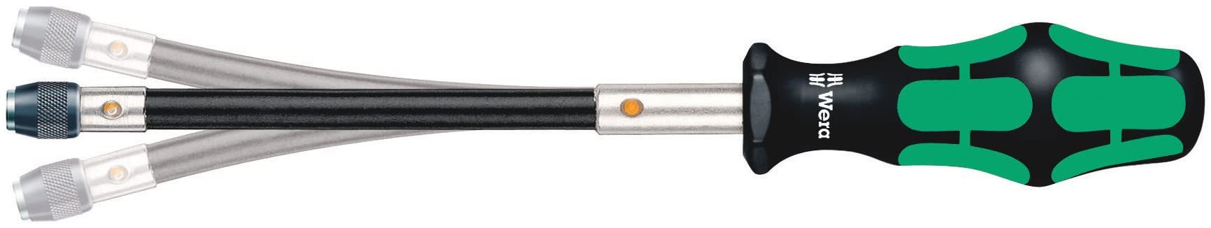 Wera Tools (5028160001) Kraftform 392 Hexagon Flexible Shaft Bitholding Screwdriver, 1/4" Head, 177mm Blade Length
