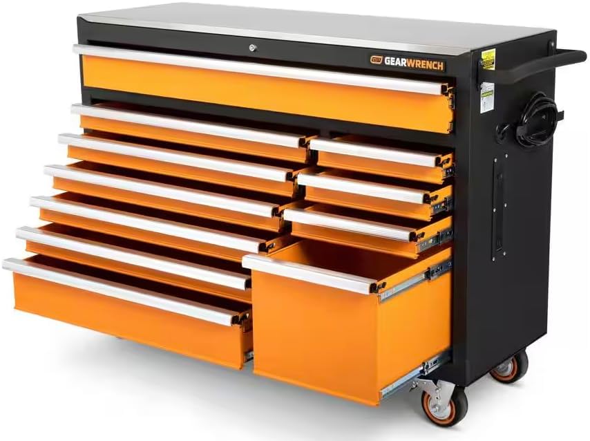 GEARWRENCH 1024 Piece Master Mechanics Tool Set in Premium Modular Foam Trays with GSX Mobile Tool Storage | MEGAMOD1024