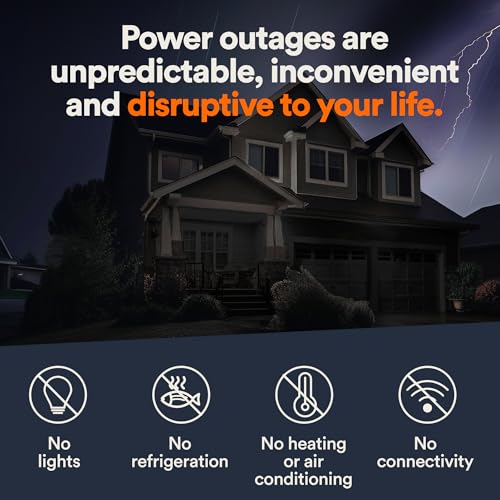 Generac 7290 Guardian 26kW Home Standby Generator – Aluminum Enclosure, Wi-Fi Enabled, G-Force Engine, Whole House Backup