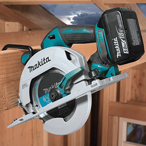 Makita 18V LXT (XSH03Z) Lithium‑Ion Brushless Cordless 6‑1/2" Circular Saw (Bare Tool)