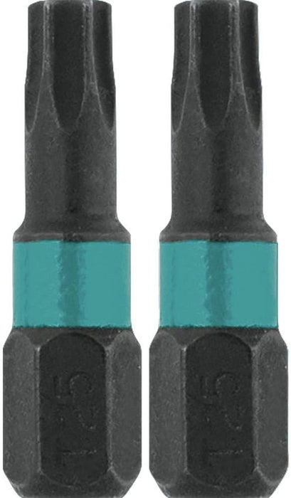 Makita A-96578 Impactx T25 Torx 1″ Insert Bit, 2 Pack 2-Pack T25
