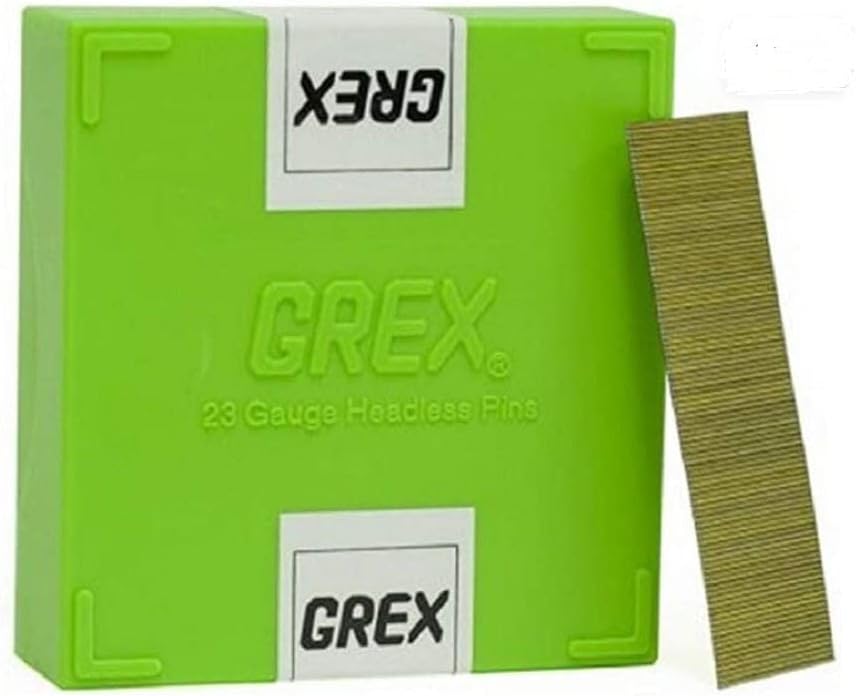 Grex P6/50L 2 In. 23 Ga. Headless Pins, Galvanized, 10M/Bx