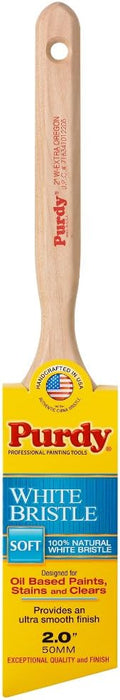 Purdy 144116420 White Bristle Series Extra Oregon Angular Trim Paint Brush, 2 inch