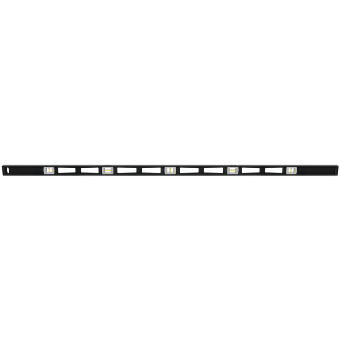 Johnson 3878 Magnetic Professional Aluminum Level, 78", Black