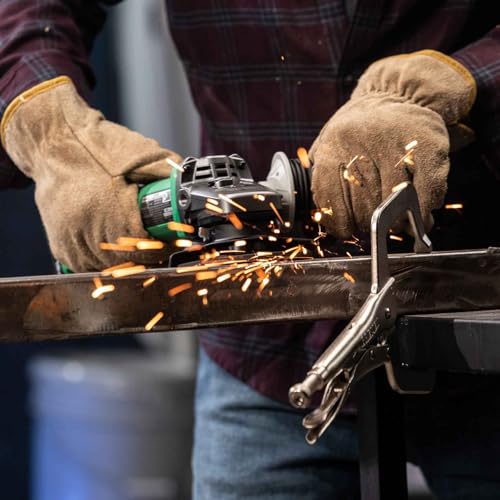 Metabo HPT 18V MultiVolt� 4-1/2-Inch Cordless Angle Grinder, Tool Only - No Battery, Paddle Switch, 8,000 RPM, 5 Safety Features, Auto Mode, G1812DFQ4