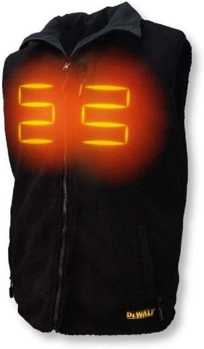 DEWALT Unisex Heated Reversible Vest Kitted, Black, Size 2X - DCHV086BD1