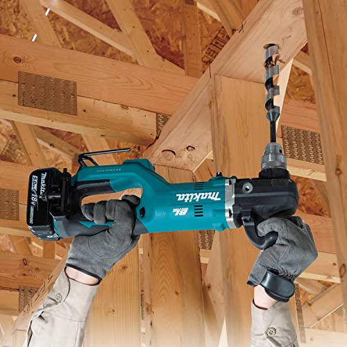 Makita (XAD05T) 18V LXT Lithium‑Ion Brushless Cordless 1/2" Right Angle Drill Kit (5.0Ah)