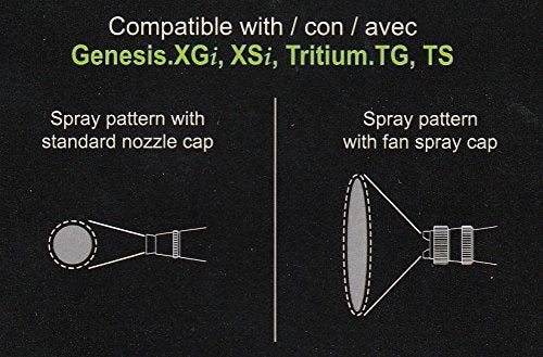 Grex 0.5mm Fan Spray Cap & Nozzle Kit [for TG, TS, XGi & XSi Airbrushes] #TFK-5