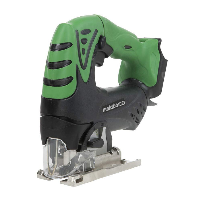 Metabo HPT 18V Cordless Jig Saw | Tool Only | No Battery | Three-Mode Orbital Action | 45° Cutting Angle | LED Light | Tool-LESS Blade Changing System | Lifetime Tool Warranty | CJ18DSLQ4