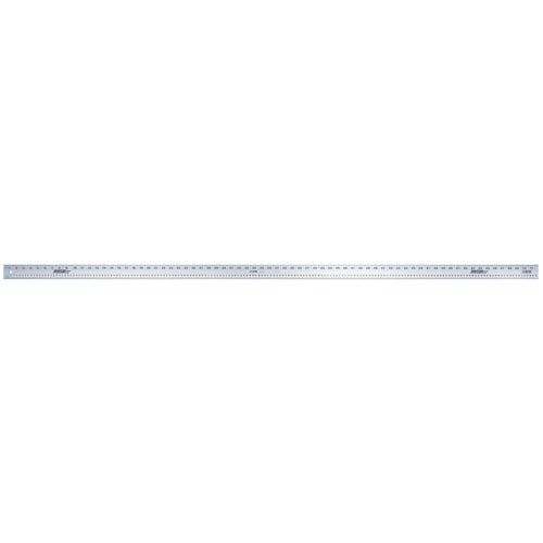 Johnson J72EM Inch/Metric Aluminum Straight Edge, 72", Silver