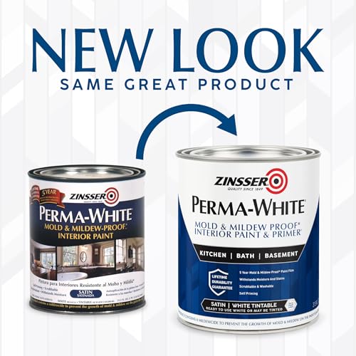 1 qt. White Satin Water Interior Paint