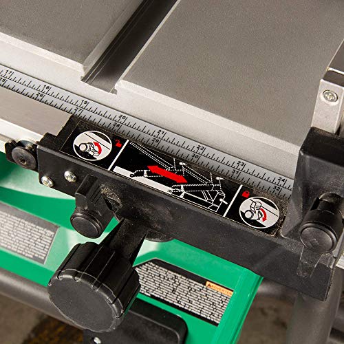 Metabo HPT 36V MultiVolt Cordless Table Saw | 10-Inch Blade | Tool Only - No Battery | C3610DRJQ4
