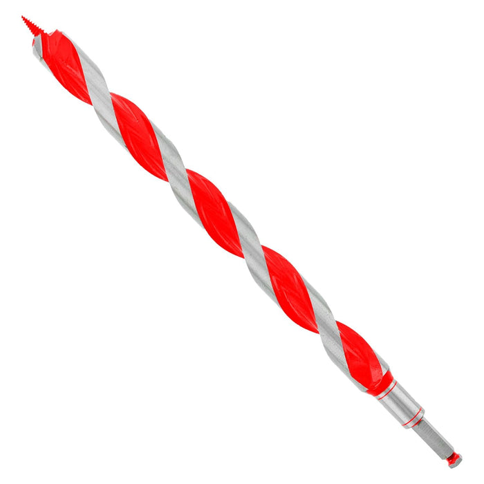 Diablo Auger Bit for Wood & Nail-Embedded Wood, 1-1/4" Diameter, 17-1/2" Length, 7/16" Hex Shank, 13-1/2" Working Length - DAG3140