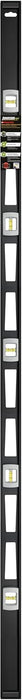 Johnson 3878 Magnetic Professional Aluminum Level, 78", Black
