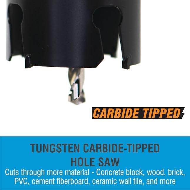 Spyder 600840 Wood Cutting Arbor for Deep Cut Hole Saws