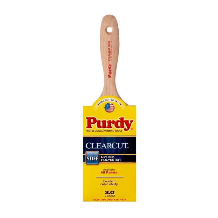 Purdy 144380130 Clearcut Series Sprig Flat Trim 3" Paint Brush