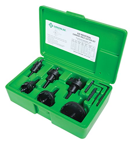 Greenlee 628 Carbide Cutter Set, 6 Piece Set