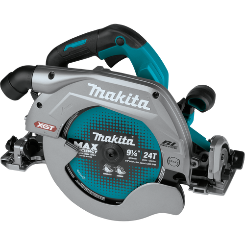 Makita (GSH03Z) 40V Max XGT 9‑1/4" Circular Saw with Guide Rail Compatible Base (Bare Tool)