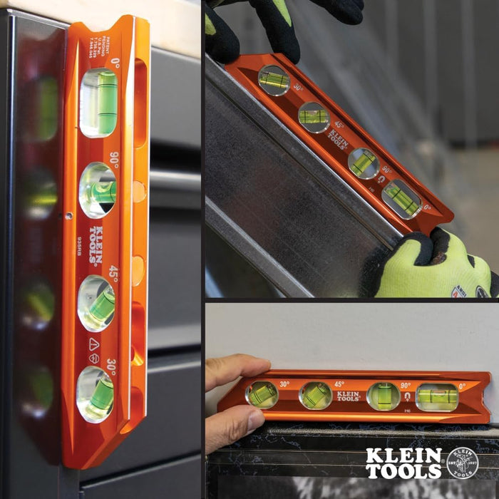 Klein Tools 935RB Torpedo Billet Level, Rare-Earth Magnet