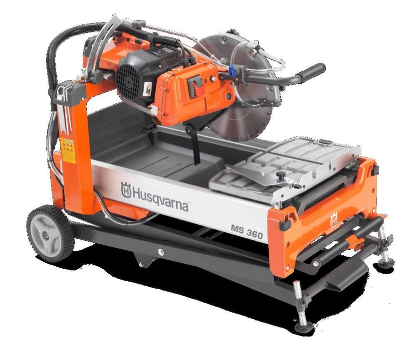 Husqvarna 967285201 MS 360 Masonry Saw, 14", 1.5 hp, 115V, 60 Hz